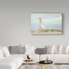 Trademark Fine Art Jae 'Liz On The Beach' Canvas Art, 30x47 1X05304-C3047GG